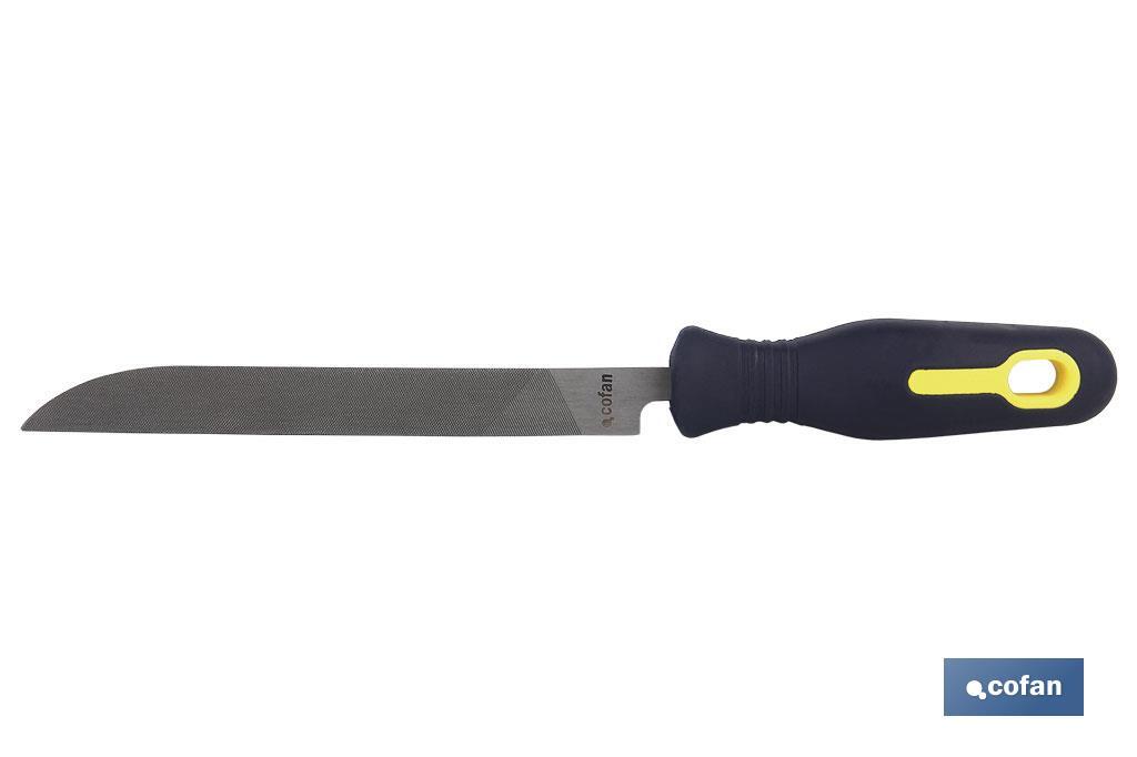 LIMA CUCHILLO ENTREFINA DOBLE PICADO 200 MM