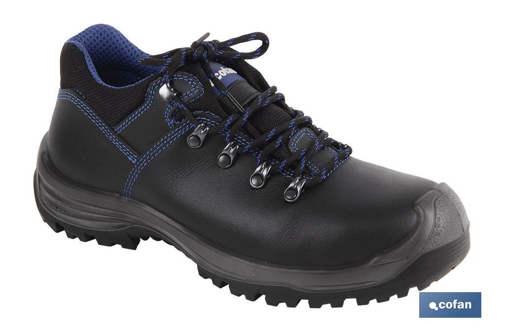 ZAPATO PIEL S-3 MODELO APOLO NO METAL PROTEC T-41