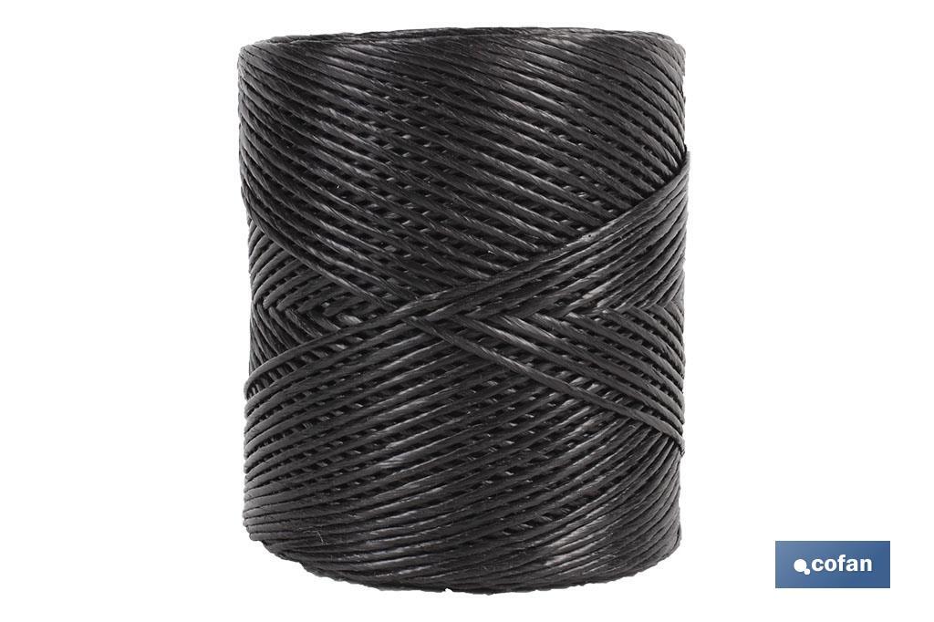 BLISTER HILO RAFIA/600 - 200 GRS NEGRO (PACK: 1 UDS) BLISTER HILO RAFIA/600 - 200 GRS NEGRO (PACK: 1 UDS)