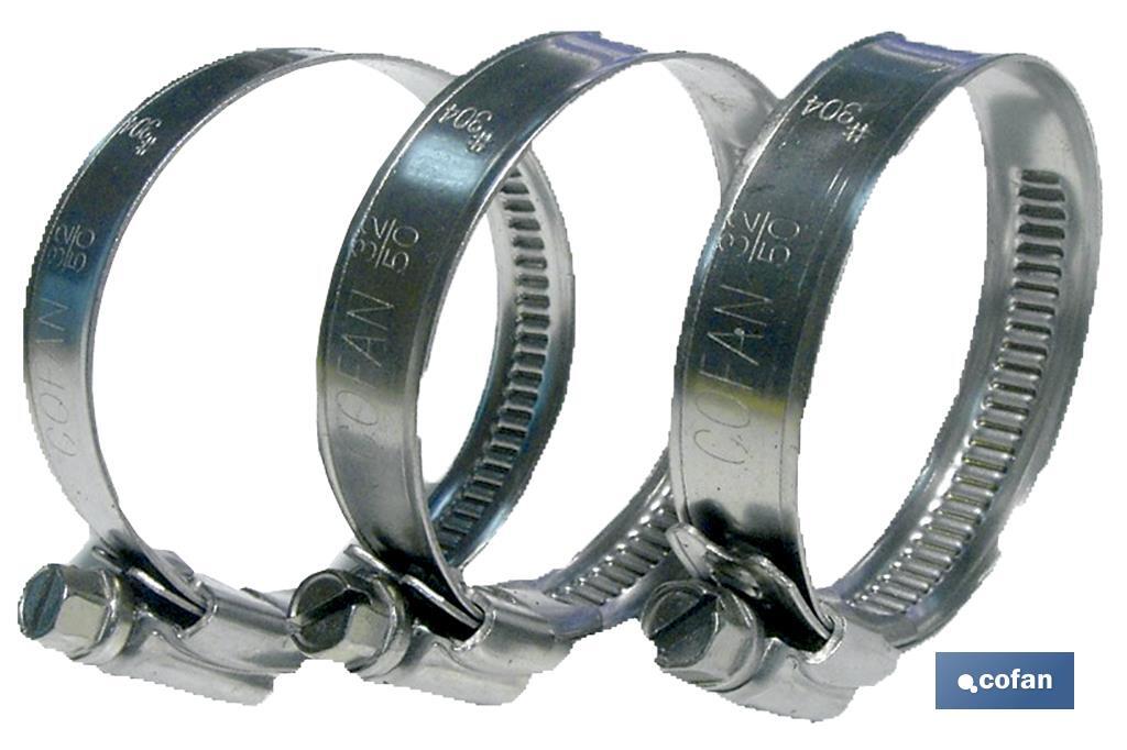 ABRAZADERA INOX A-2 BANDA 9mm 8-12 (PACK: 100 UDS) ABRAZADERA INOX A-2 BANDA 9mm 8-12 (PACK: 100 UDS)