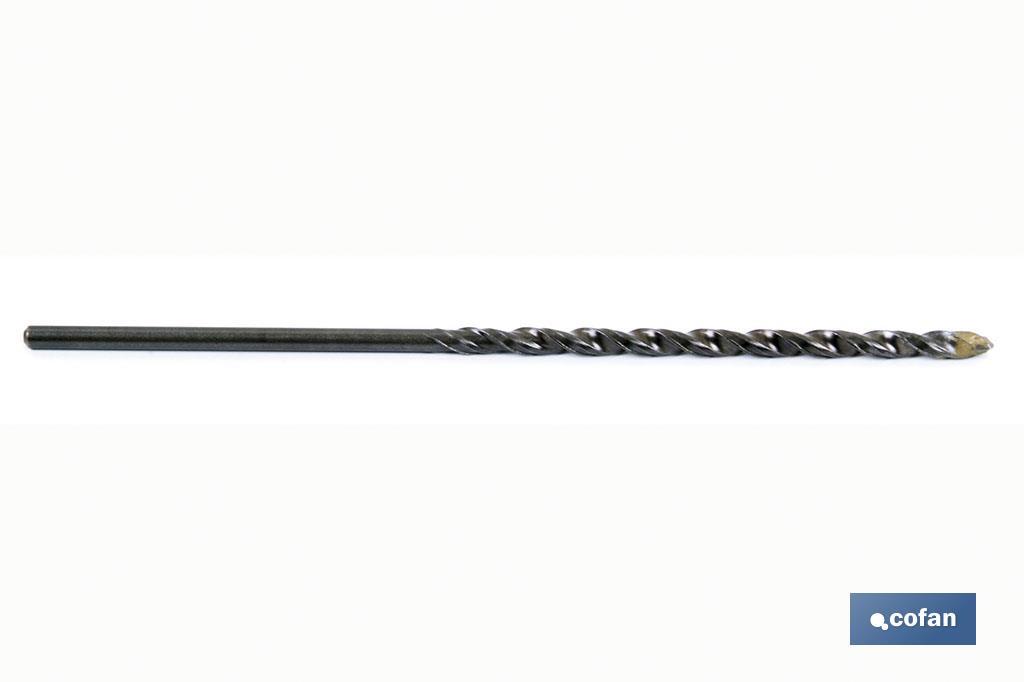 BROCA EXTRALARGA MUROS 6MM X 400MM (PACK: 1 UDS) BROCA EXTRALARGA MUROS 6MM X 400MM (PACK: 1 UDS)