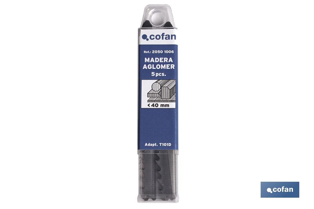 SIERRA CALAR (5PCS) T301CD HCS 90X3 MADERA/AGLOMER (PACK: 1 UDS) SIERRA CALAR (5PCS) T301CD HCS 90X3 MADERA/AGLOMER (PACK: 1 UDS)