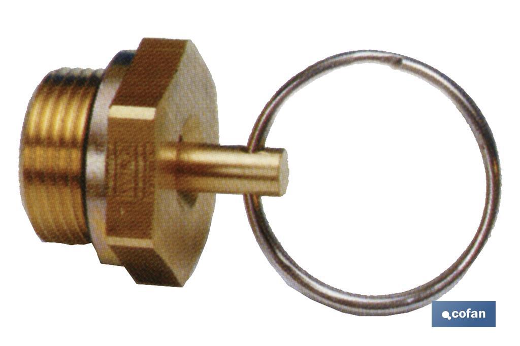 GRIFO PURGA 22 X 1,5 (PACK: 1 UDS) GRIFO PURGA 22 X 1,5 (PACK: 1 UDS)
