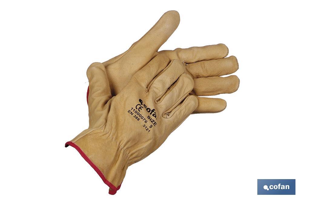 BLÍSTER DE GUANTE DE PIEL VACUNO EXTRA RESISTENTE AL AGUA TALLA 10 VENTA UNITARIA (PACK: 1 UDS) BLÍSTER DE GUANTE DE PIEL VACUNO EXTRA RESISTENTE AL AGUA TALLA 10 VENTA UNITARIA (PACK: 1 UDS)
