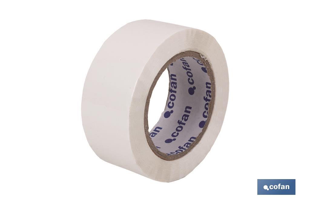 PRECINTO ACRILICO BLANCO 45 Micras 48 mm X 132 Metros (PACK: 1 UDS) PRECINTO ACRILICO BLANCO 45 Micras 48 mm X 132 Metros (PACK: 1 UDS)