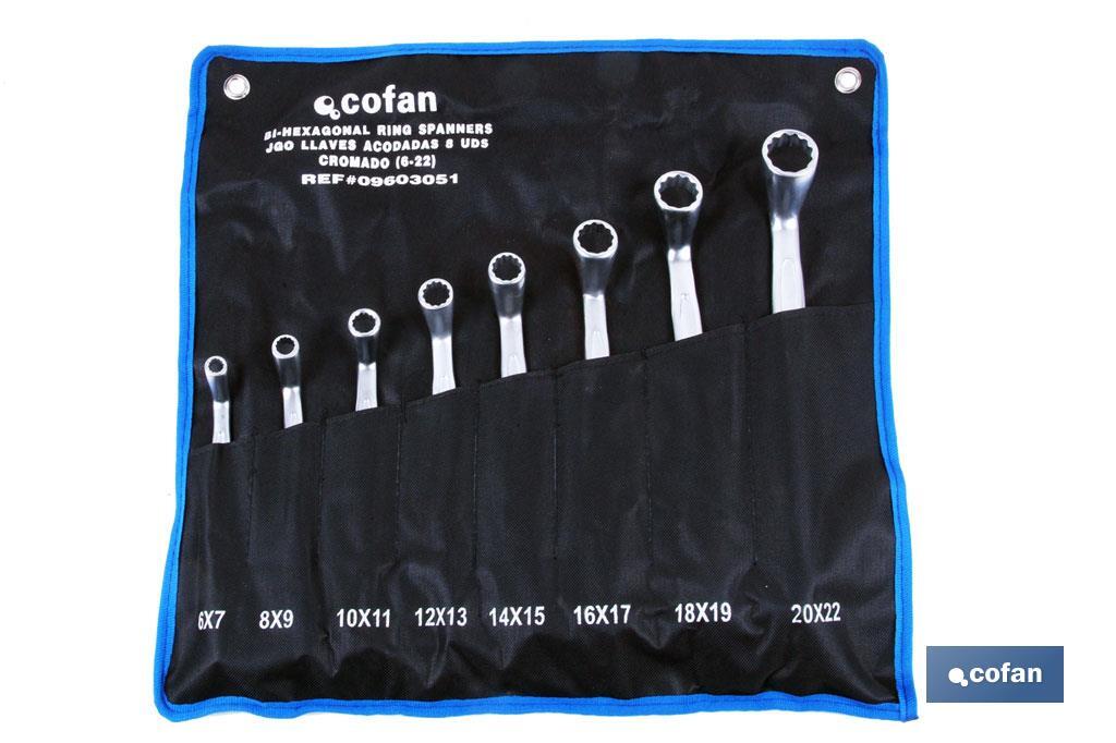 SET 6 PCS LLAVES ACODADAS DE 6-7 A 16-17 (PACK: 1 UDS) SET 6 PCS LLAVES ACODADAS DE 6-7 A 16-17 (PACK: 1 UDS)