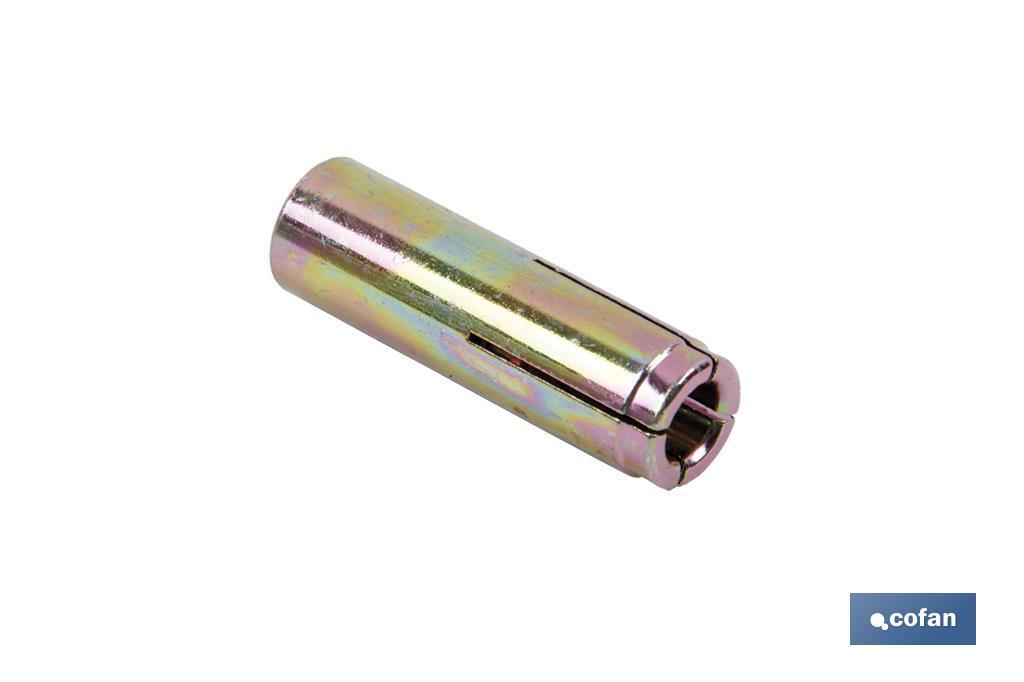 TACO METALICO EXPANSION P/GOLPE M-20 (PACK: 25 UDS) TACO METALICO EXPANSION P/GOLPE M-20 (PACK: 25 UDS)