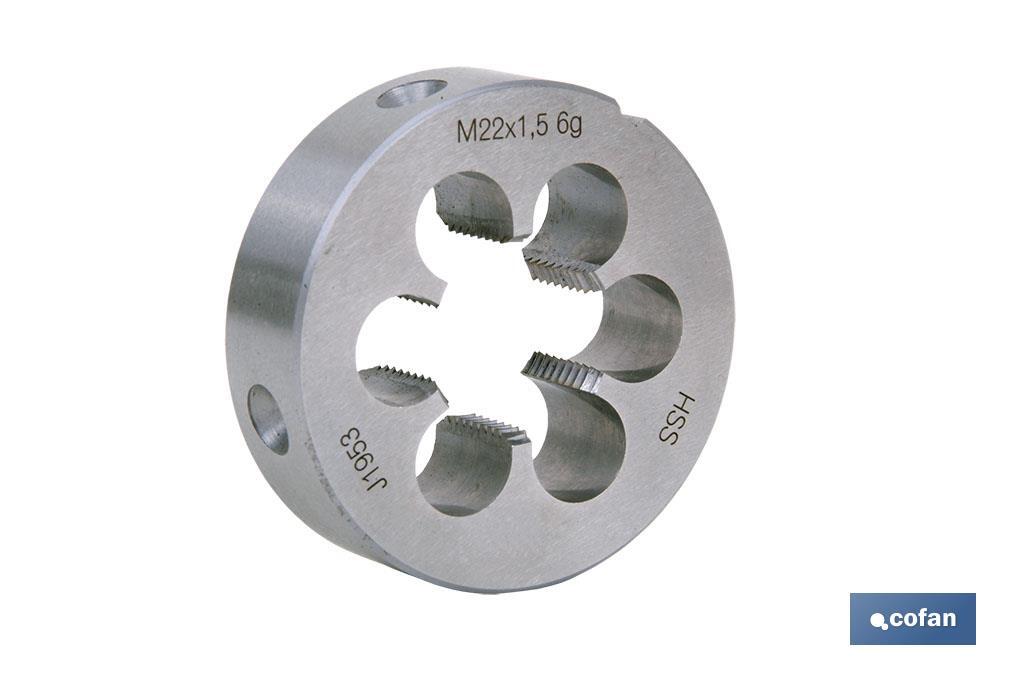TERRAJA M-22X2,50MM. (55mm) (PACK: 1 UDS)