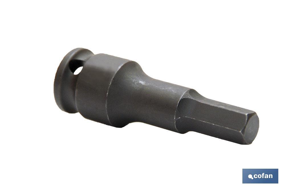 VASO IMPACTO 3/8 HEXAG. MACHO 13 MM (PACK: 1 UDS) VASO IMPACTO 3/8 HEXAG. MACHO 13 MM (PACK: 1 UDS)