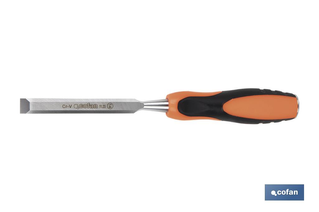 FORMÓN CON MANGO BIMATERIAL ANCHO DE CORTE 14 MM (PACK: 1 UDS) FORMÓN CON MANGO BIMATERIAL ANCHO DE CORTE 14 MM (PACK: 1 UDS)