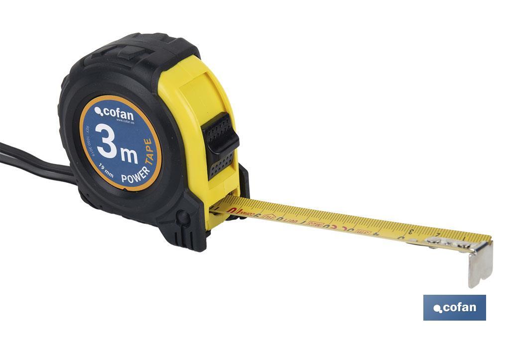 FLEXÓMETRO PROTEC. GOMA 19 MM X 3 M (PACK: 1 UDS) FLEXÓMETRO PROTEC. GOMA 19 MM X 3 M (PACK: 1 UDS)