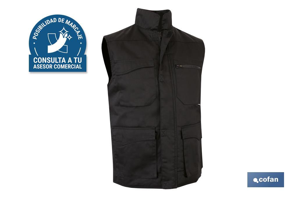 CHALECO MULTIBOLS. ACOLCHADO COLT 245gms/m NEGRO T-XXXL (PACK: 1 UDS) CHALECO MULTIBOLS. ACOLCHADO COLT 245gms/m NEGRO T-XXXL (PACK: 1 UDS)