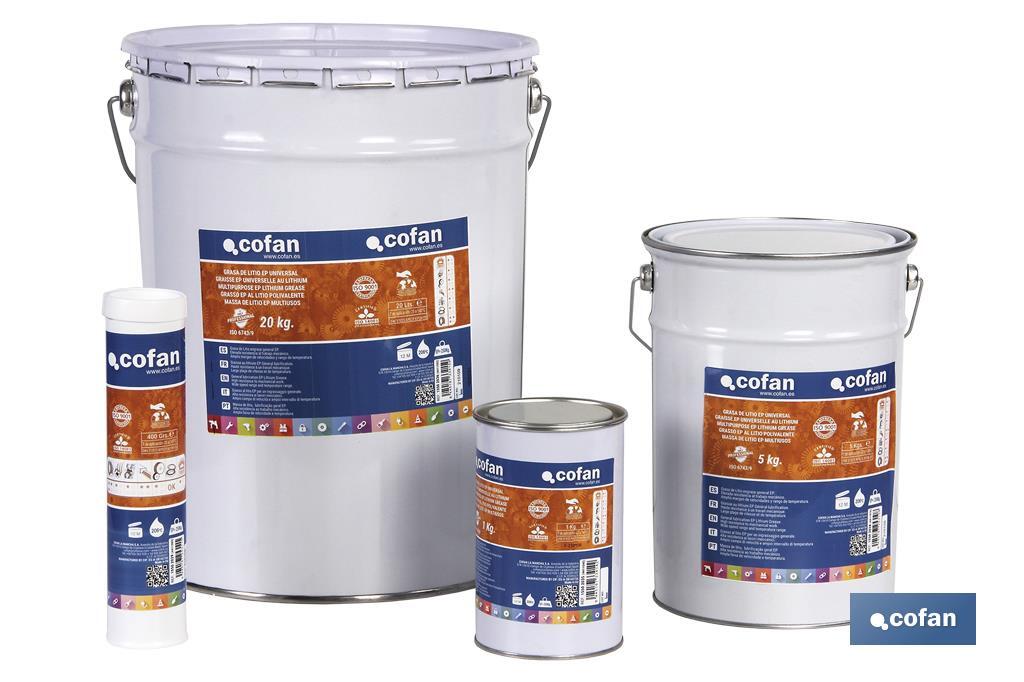 GRASA LITIO ISO 6743/9 EP ENVASE 20 KG (PACK: 1 UDS)