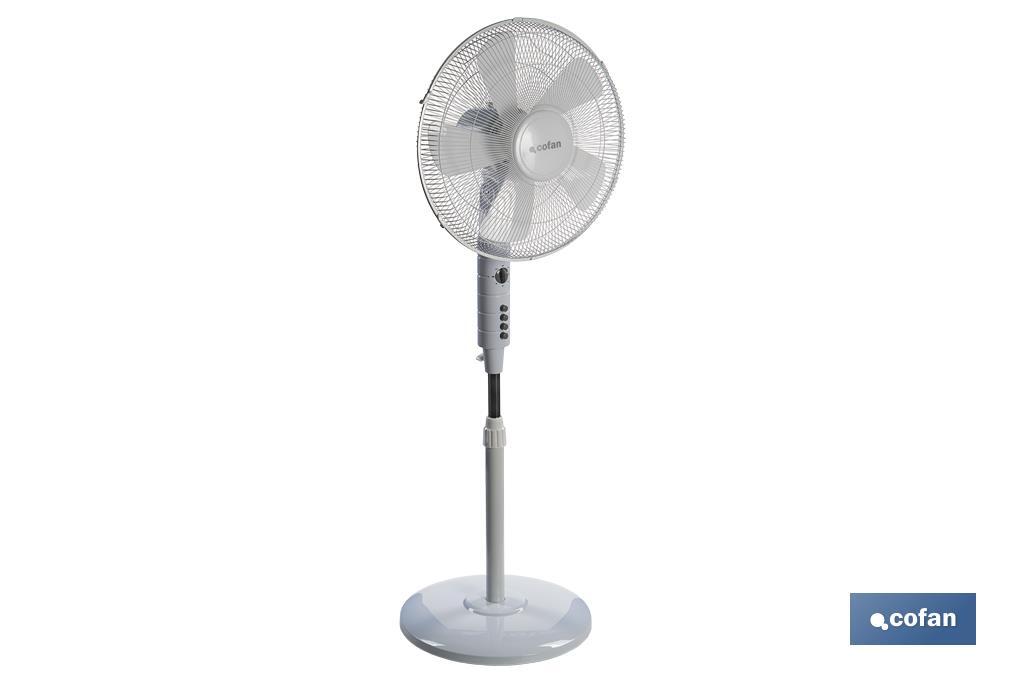 VENTILADOR 5 PALAS TEMPORIZADOR 55 W BLANCO (PACK: 1 UDS) VENTILADOR 5 PALAS TEMPORIZADOR 55 W BLANCO (PACK: 1 UDS)