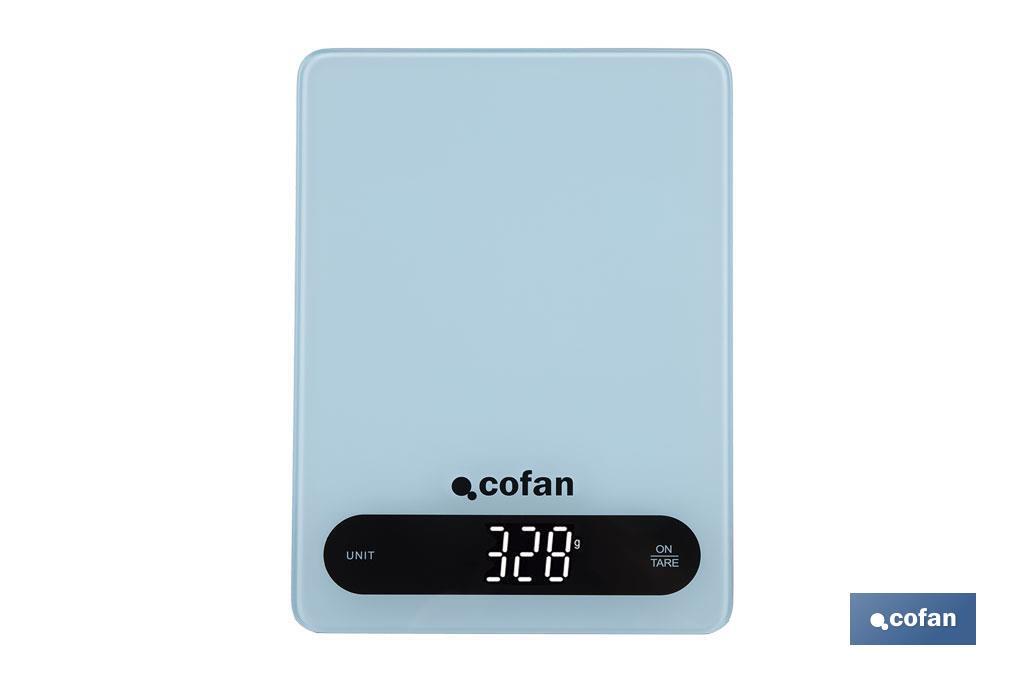 BÁSCULA DE COCINA DIGITAL 10 KG COLOR AZUL (PACK: 1 UDS) BÁSCULA DE COCINA DIGITAL 10 KG COLOR AZUL (PACK: 1 UDS)
