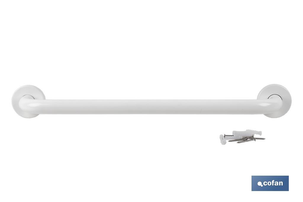 BARRA DE APOYO RECTA BLANCA (40 X 2.5 CM (PACK: 1 UDS) BARRA DE APOYO RECTA BLANCA (40 X 2.5 CM (PACK: 1 UDS)