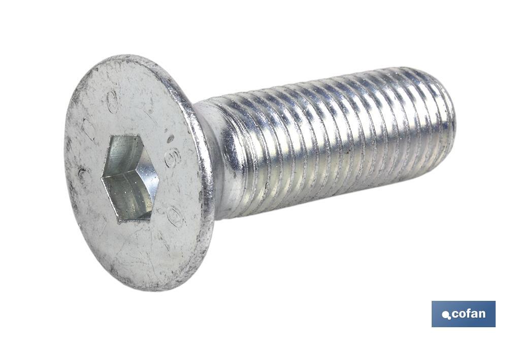 DIN-7991 C-10.9  M-8 X 45 Z (PACK: 100 UDS)