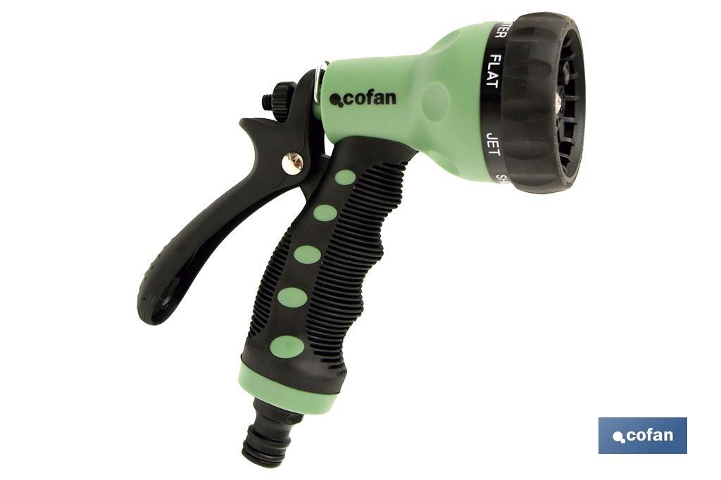 PISTOLA DE RIEGO 7 POSICIONES (PACK: 1 UDS) PISTOLA DE RIEGO 7 POSICIONES (PACK: 1 UDS)