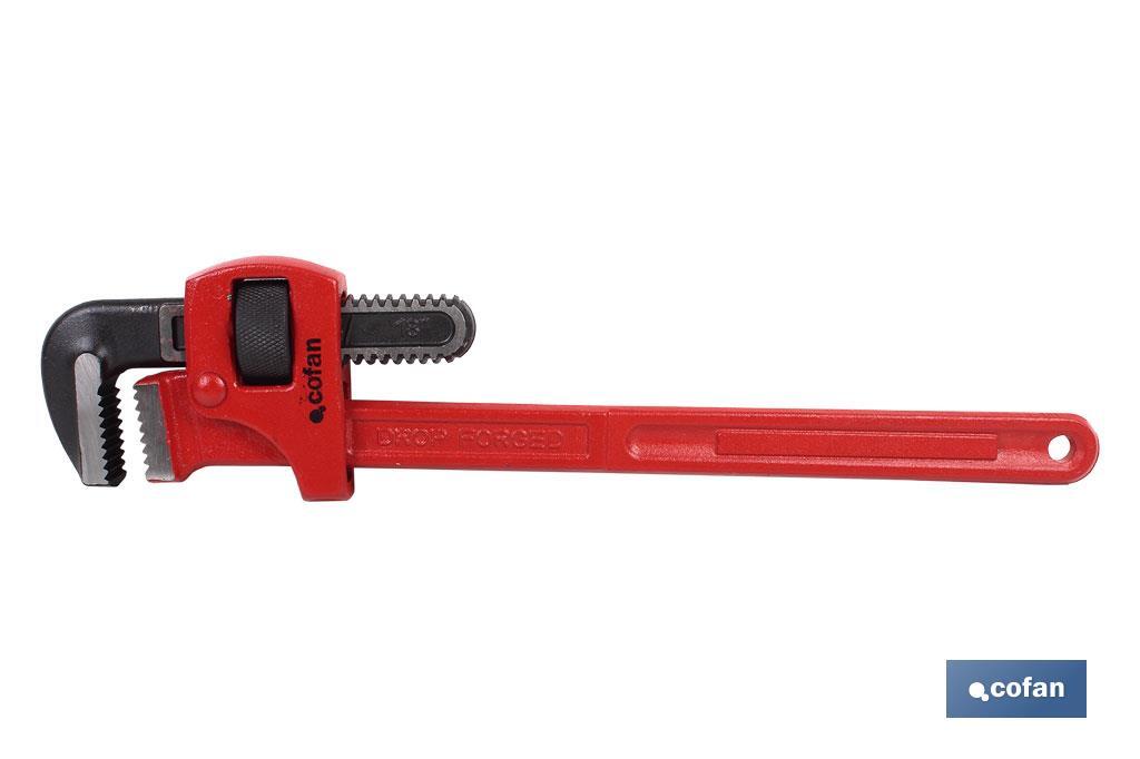 LLAVE PARA TUBO STILLSON REF. L-8 (PACK: 1 UDS)