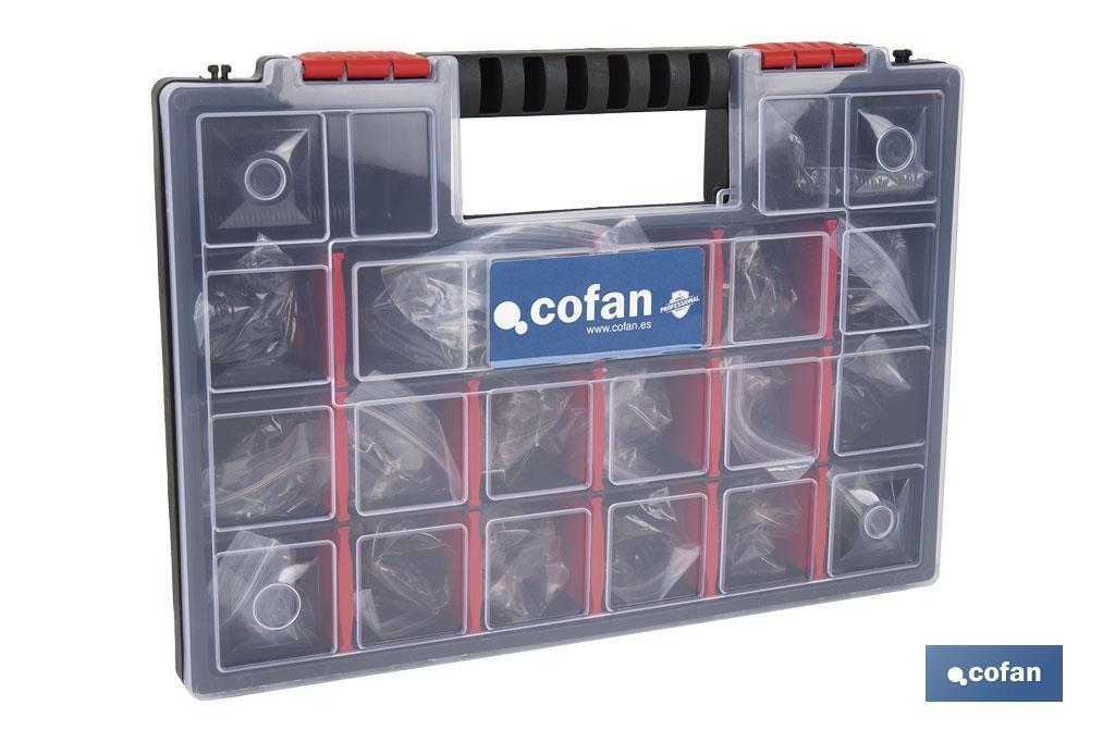 MALETIN SURTIDO ESPARRAGOS DIN 913 C-45 H