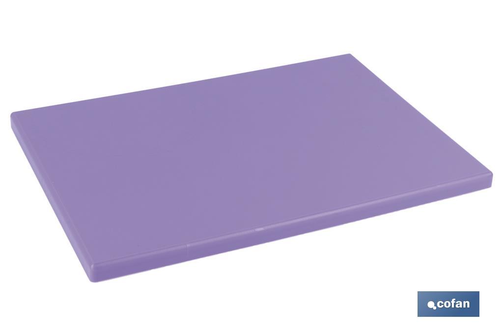 TABLA CORTE   MORADO 40x30x1,5 cm. MODELO BRESA