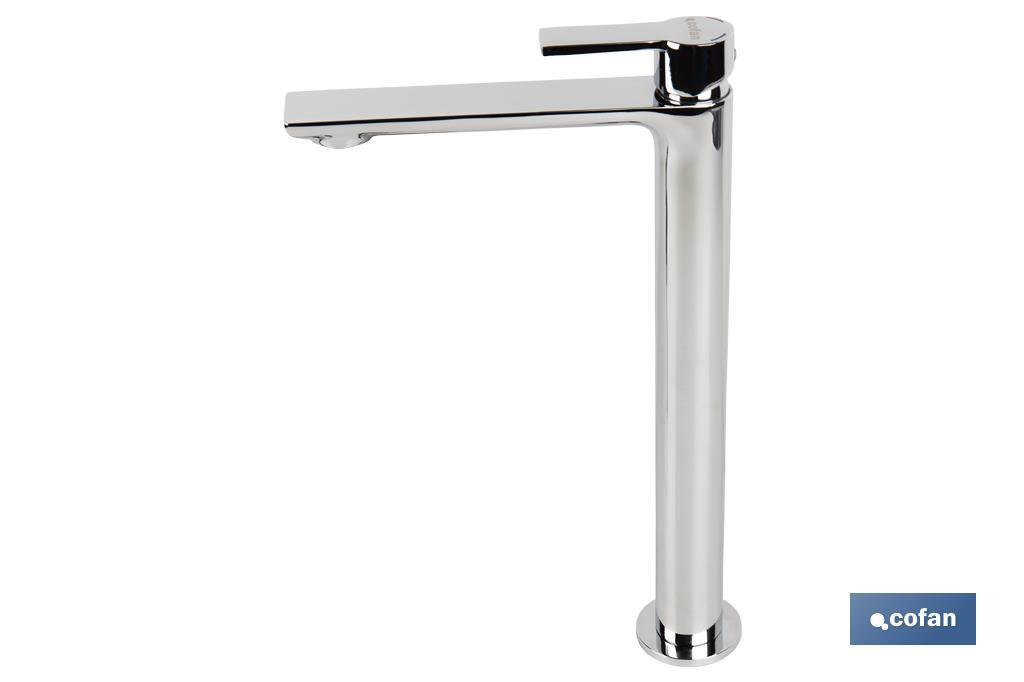 GRIFO MONOMANDO LAVABO  ALTO 25mm MODELO MATHESON (PACK: 1 UDS)