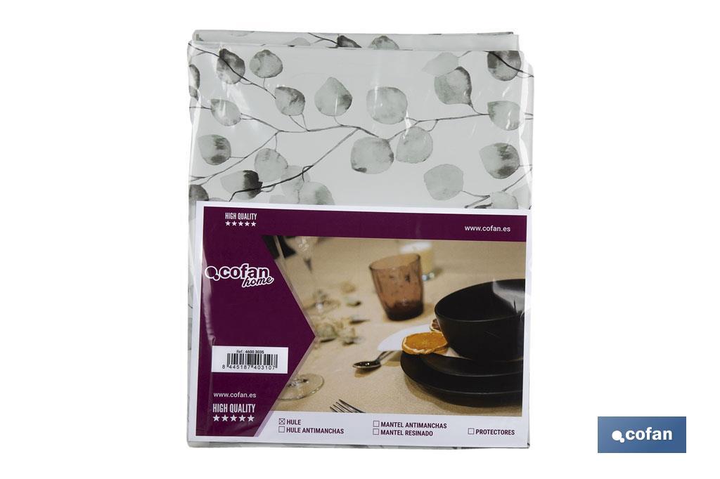 HULE ANTIMANCHAS  EUCALIPTO 1,40 x 3,00 M