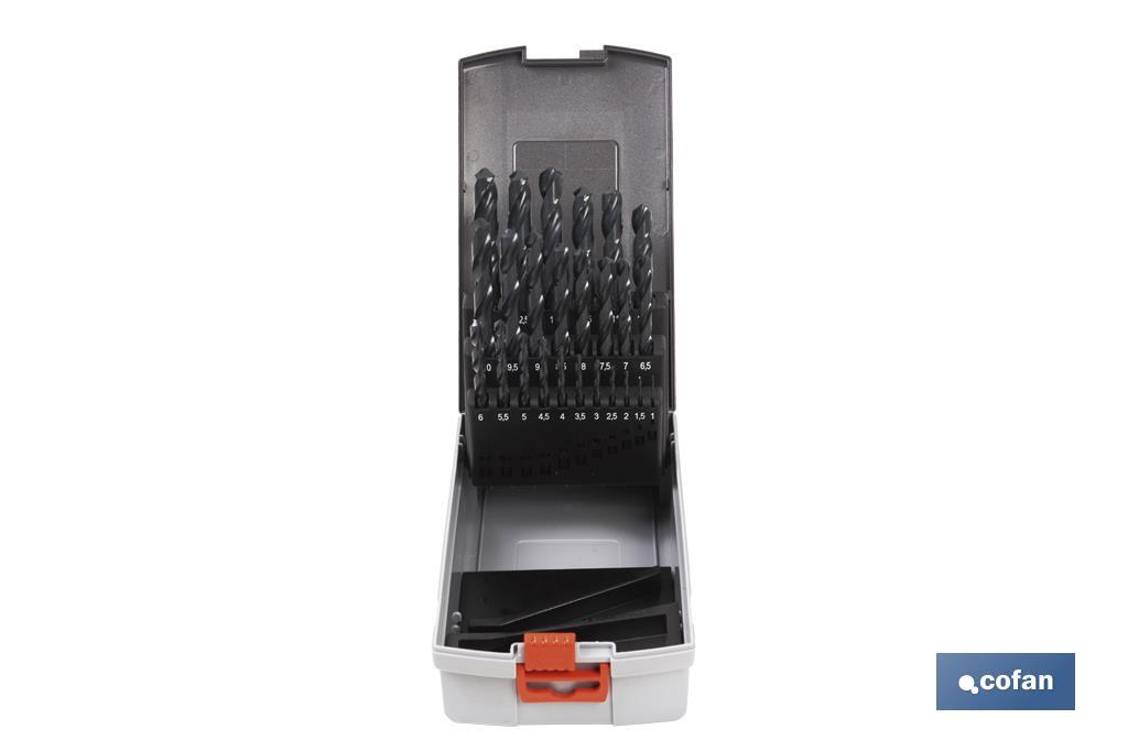 ESTUCHE BROCAS HSS - MEDIDAS: 1-13 mm (PACK: 1 UDS) ESTUCHE BROCAS HSS - MEDIDAS: 1-13 mm (PACK: 1 UDS)