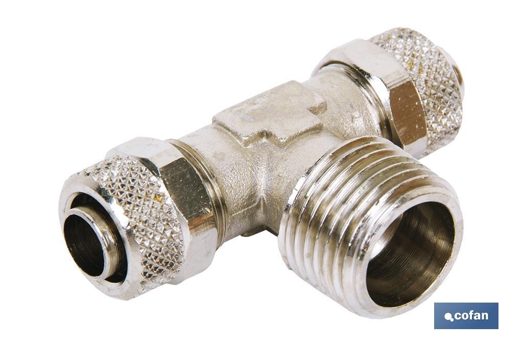 T CONICA MACHO T6/4 - R1/8 (PACK: 1 UDS) T CONICA MACHO T6/4 - R1/8 (PACK: 1 UDS)