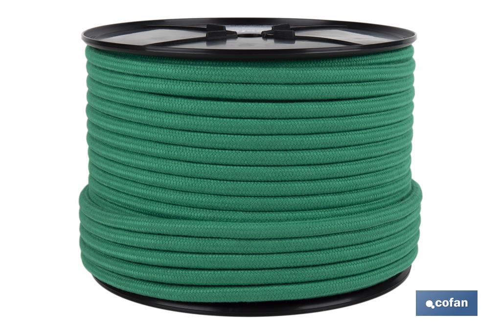 CARRETE ESCOTA NÁUTICA 10 MM 100 M VERDE (PACK: 1 UDS) CARRETE ESCOTA NÁUTICA 10 MM 100 M VERDE (PACK: 1 UDS)
