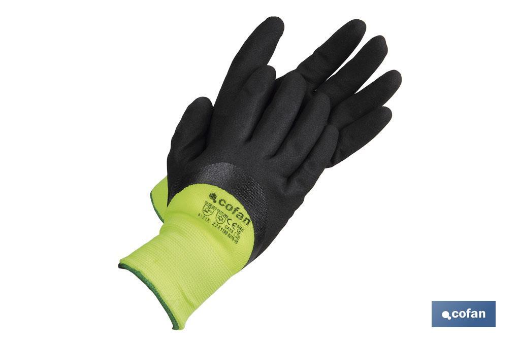 GUANTE IMPREG. NITRILO ESPUMA PROTECC. FRIO T-10 (PACK: 12 UDS) GUANTE IMPREG. NITRILO ESPUMA PROTECC. FRIO T-10 (PACK: 12 UDS)