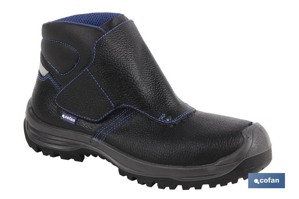 BOTA PIEL NEGRO CIERRE VELCRO S3 MODELO URIAN T 43 (PACK: 1 UDS) BOTA PIEL NEGRO CIERRE VELCRO S3 MODELO URIAN T 43 (PACK: 1 UDS)