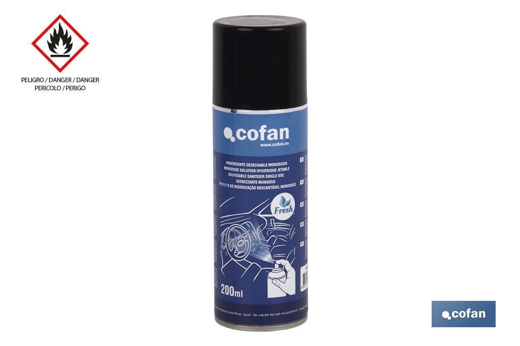 HIGIENIZANTE DESECHABLE MONODOSIS 200 ML (PACK: 1 UDS) HIGIENIZANTE DESECHABLE MONODOSIS 200 ML (PACK: 1 UDS)
