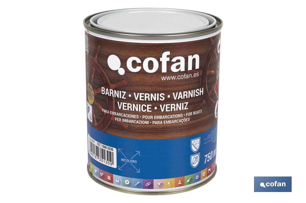 BARNIZ PARA EMBARCACIONES INCOLORO 750 ML (PACK: 1 UDS) BARNIZ PARA EMBARCACIONES INCOLORO 750 ML (PACK: 1 UDS)