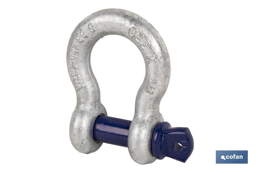GRILLETE LIRA A. R. 1 1/8 29MM 9,50 TON (PACK: 1 UDS)