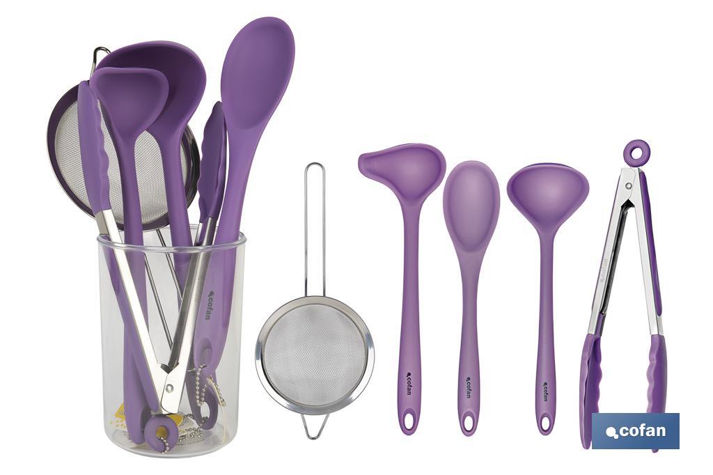 SET DE 6 UTENSILIOS DE COCINA GAMA VERGINI (PACK: 1 UDS) SET DE 6 UTENSILIOS DE COCINA GAMA VERGINI (PACK: 1 UDS)