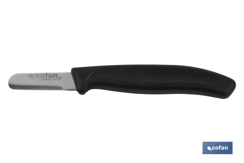 PACK 12 UDS. CUCHILLO RECOLEC. PUNTA REDONDA 4.5CM (PACK: 1 UDS) PACK 12 UDS. CUCHILLO RECOLEC. PUNTA REDONDA 4.5CM (PACK: 1 UDS)