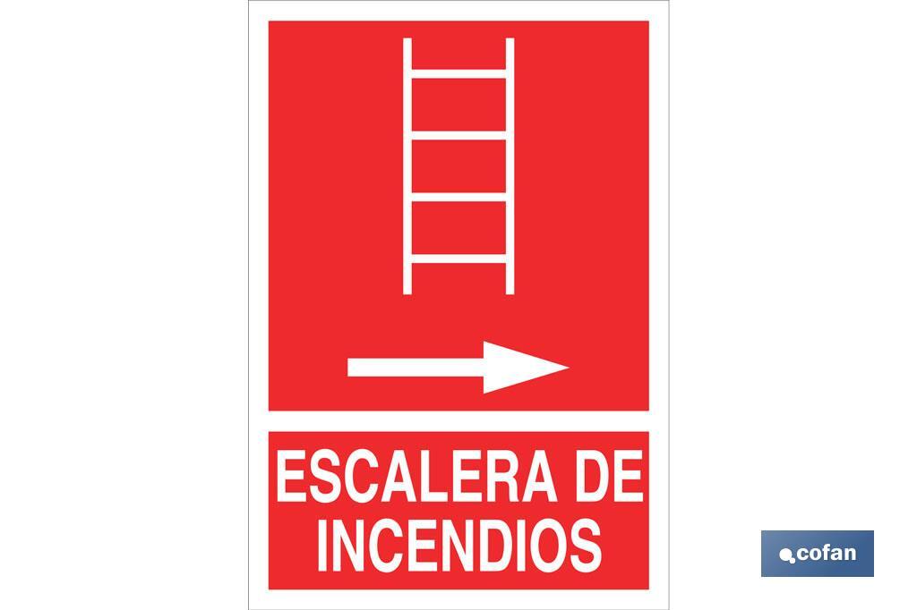 Escalera de incendios